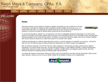 Tablet Screenshot of mayacpas.com